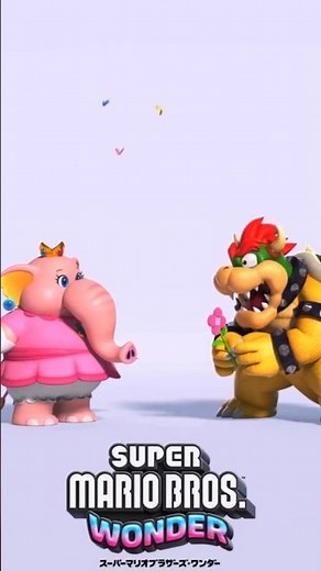 Bowser Falls In Love With Elephant Peach In Super Mario Bros. Wonder