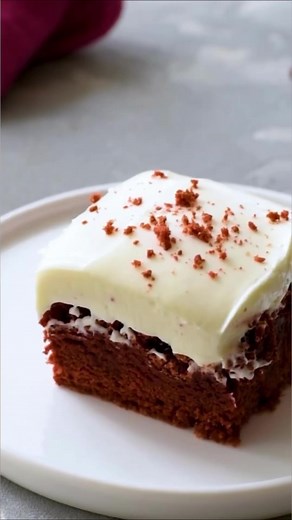 These red velvet brownies are AMAZING! Recipe: https://therecipecritic.com/red-velvet-brownies-with-cream-cheese-frosting/ | The Recipe Critic