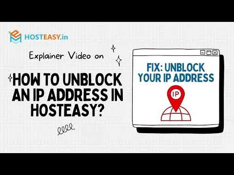 🔓 How to Remove an IP Address Block in HostEasy Hosting | Unlbock IP