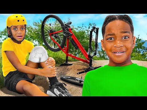DJ & KYRIE GOT INTO A BIKE CRASH 💔