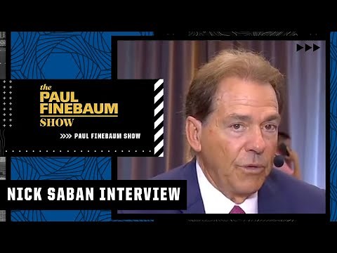 What am I going to do IF I retire? - Nick Saban | The Paul Finebaum Show