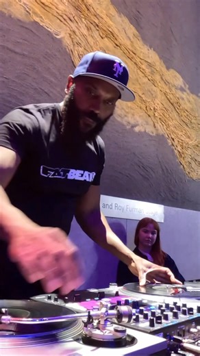 This month, some legendary New York Hip-Hop artists came together at Lincoln Center to celebrate the 30th anniversary of the city’s first Hip-Hop specialty music store with a sneak peek of the Fat Beats Documentary Series directed by Mark Kotlinski. After the screening, we had a really dope panel discussion with Mark Kotlinski, Mr. Walt, Evil Dee (from Beatminerz), Breeze Brewin, DJ Eclipse, me, Lincoln Center’s guest curator, Xavier Jernigan, and the star of the night, Joseph Abajian. I got to 