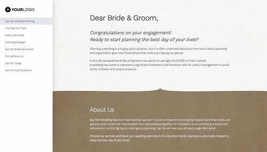This [Free] Wedding Planner Proposal Template Won $16M of Business
