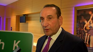 1.2K views · 29 reactions | Met with Coach K after the hwy ceremony, 1st time I had seen him in a while. I kiddingly asked if he had new workout routine or moisturizer because he seriously looked more relaxed, refreshed and taller. His answer and humor, is as sharp as ever. Duke Men's Basketball Duke Athletics CBS 17 | Chris Clark Sports | Facebook