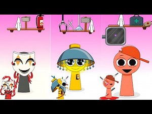 OMG!! Help SKY 🆚 TUNNER 🆚 AZURI | Incredibox Sprunki | Sprunki Animation