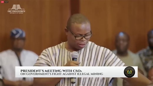 At a high-level engagement between President John Mahama and Civil Society Organisations, IMANI Africa’s Founding President, Franklin Cudjoe, raised two critical questions: 🔸 How much funding is truly needed to sustain Ghana’s “war on galamsey”? 🔸 And if it was official government policy to deport foreigners guilty of illegal mining. The exchange underscored the urgent need for: ✅ Transparency on resources committed to the fight. ✅ Clarity on enforcement policy. ✅ Accountability in tackling th