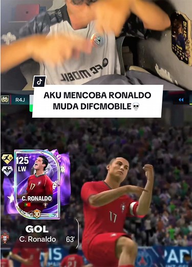 RONALDO MUDA💀❗️Akhirnya aku membeli card ronaldo saat muda difcmobile👀 #fcmobile #fcmobile25 #fcmobile26 #gameplay #ronaldo