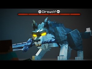 Beware the DIRE WOLF! #minecraft [Mythicmobs x Modelengine]