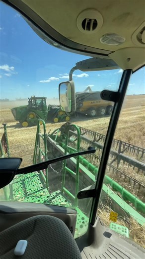 Harvesting Crops with Modern Farming Machinery