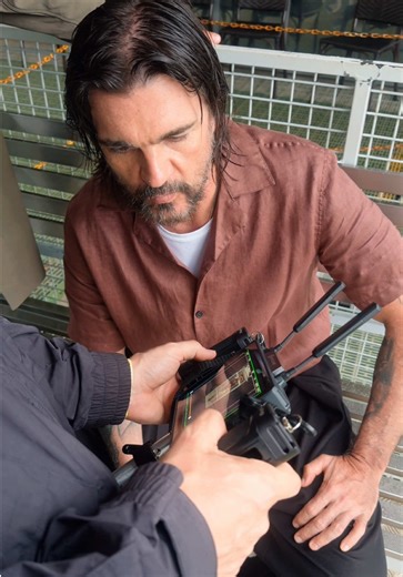 Detrás de cámaras del último video de Juanes