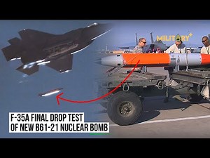 F-35A Completes Final Inert Drop Test Of New B61-12 Nuclear Bomb