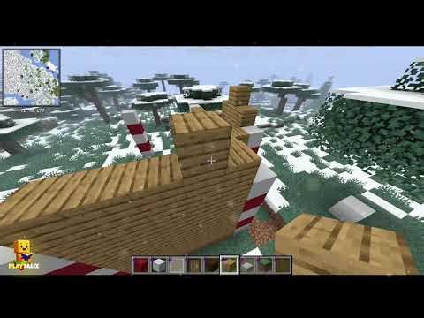 Christmas House Minecraft Tutorial 🎄 | Easy Build for Kids