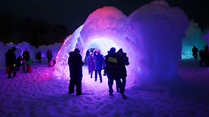 Ice Castles opens at Lake George with spectacular caves, fountains, tunnels made of ice