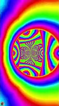🌈 Infinite Rainbow Zoom Effect 😱 Mind Blowing Trippy Visual