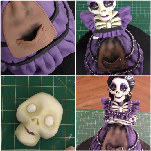 This Mama Imelda Rivera doll cake is ideal for your Halloween party | MetDaan Cakes