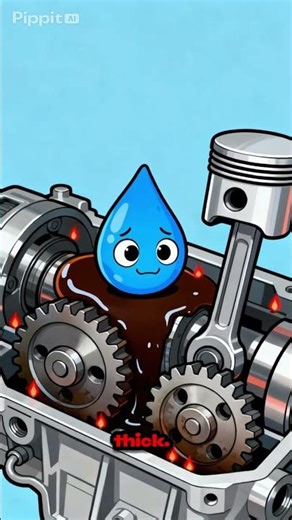 This Engine Oil Secret Can Save Your Engine 😱 | Must Watch| #automobile #foryou #cartoon #reels