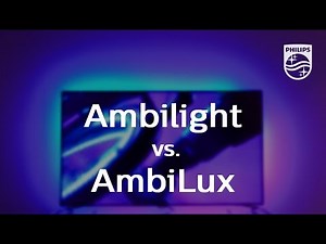 Philips TV – Ambilight vs. AmbiLux: How immersive do you want it?