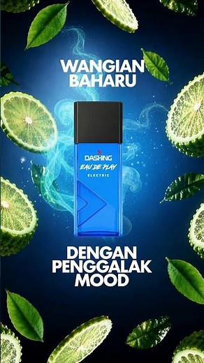 Semburan Wangian Harian #DASHING Eau de Play Electric | Just Press to Play!