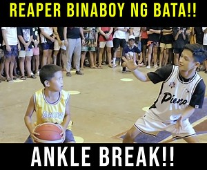 Reaper binaboy ng bata!! - Ankle break!! | Mavrick Bautista