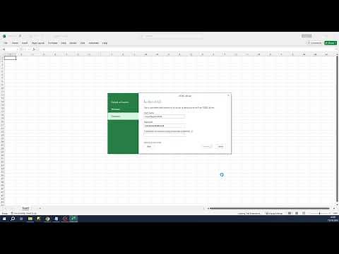 Lesson lm: Connect to Snowflake from Excel Using ODBC