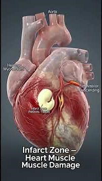 Heart Attack - Myocardial Infarction - 3D Medical Animation