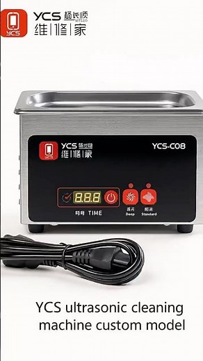 YCS Ultrasonic Cleaner | Water Damaged Phone PCB & Camera Cleaning 🛠️📲 #repair #tools