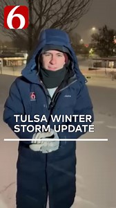 Tulsa crews are working to keep roads treated and as clear as possible as a second round of snow and sleet makes it's way through Northeast Oklahoma. | KOTV - News On 6