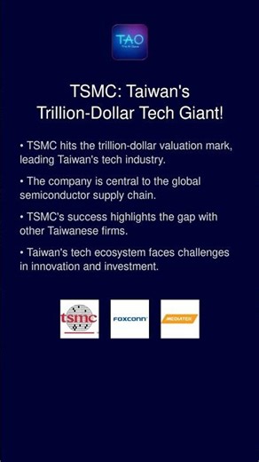 TSMC: Taiwan's Trillion-Dollar Tech Giant!