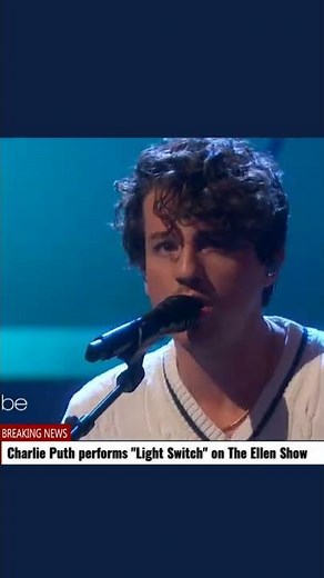 Charlie Puth performs "Light Switch" on The Ellen Show 🔥