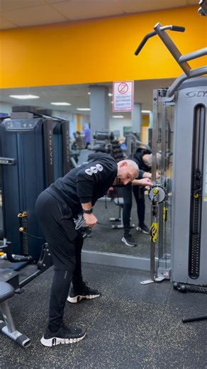 Fitness Republic Ashby on Instagram: "Check out Simon demonstrating tricep kickbacks on the cable machine…. a great alternative to using dumbbells for constant tension and better control."