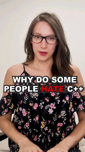 Saldina | Your coding professor on Instagram: "Why do some people LOVE C++ and why others absolutely HATE it? 📚 Learn C++ with Free e-book 📚 ⬆️ Link in Bio ⬆️ #programming #coding #programmer #developer #technology #code #coder #software #tech #programmingmemes"