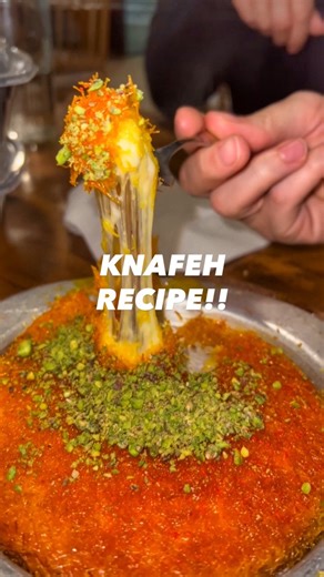 2.8K views · 44 reactions | Sharing again the recipe for the BEST KNAFEH in the world!!拾***RECIPE IN THE COMMENTS BELOW*** | Carmel - Israeli Street Food | Facebook