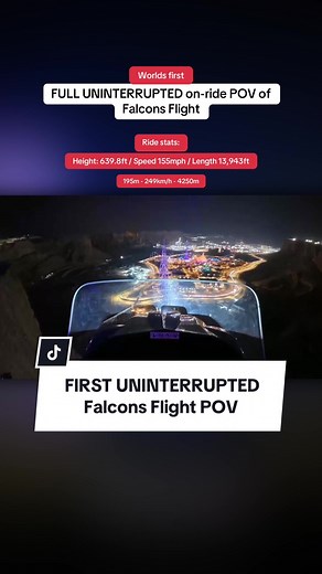 Experience the Thrill of Falcons Flight Rollercoaster