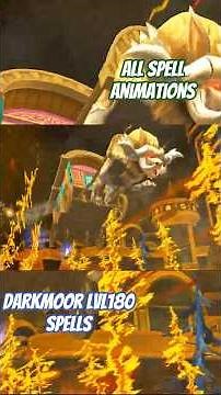 All New DARKMOOR LVL180 Update SPELLS Animations Wizard101 #wizard101 #gaming
