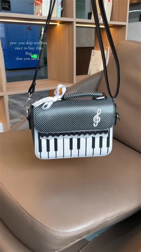 Stylish Crossbody Bag Inspired by Music