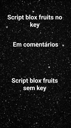 script blox fruit em comentários ou descrição