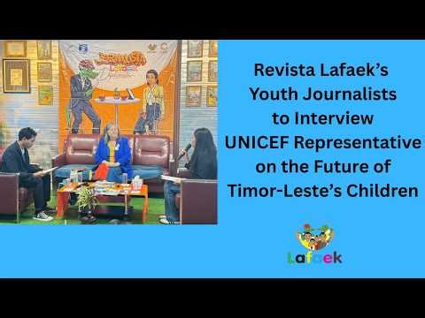 Diplomat Journalists activity of Revista Lafaek