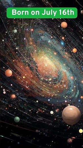 Why July 16th Birthdays Are So Strange #july16born #shorts #astro #shortvideo
