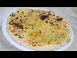 Aloo Naan on Tawa | Aloo Naan Recipe | Stuffed Potato Naan Bread