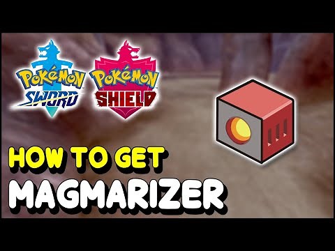 Pokemon Sword & Shield MAGMARIZER Location (Magmar evolutive item) - The Crown Tundra DLC