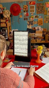 DIY Rotating Desktop From Broken Laptop Parts #technology