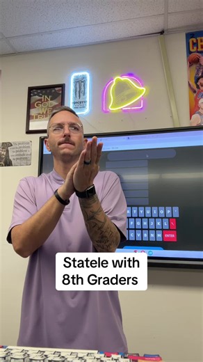 Statele with 8th Graders