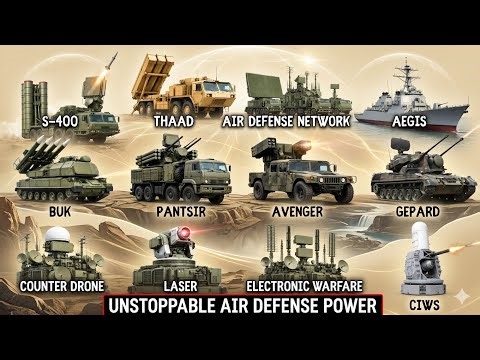 Every Air Defense System Explained | From Radar Detection To Missile Interception Full Breakdown