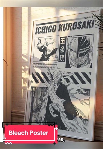 Transform Your Space with Stunning Bleach Posters