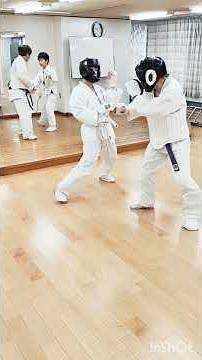 合気道 当身（打撃）組手練習風景 顔面への手刀あり 正面打ち・横面打ち・突き 覇天会 #突き技 #武道 #martialarts #格闘技