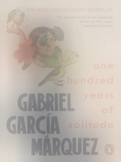 one hundred years of solitude Gabriel Garcia Marquez