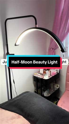Half Moon Beauty Light: Remote Control Lighting