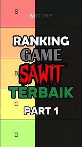 Ranking Game SAWIT Tier List Part 1