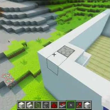 How to make a working shower in Minecraft