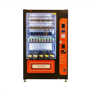 [Hot Item] 24 Hours Online Self Servic Drinks and Snacks Vending Machine Custom